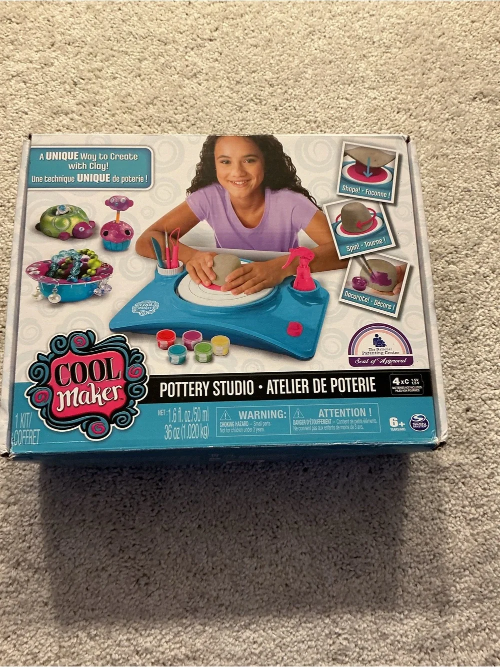 Pottery Studio Kids Toy - Blue